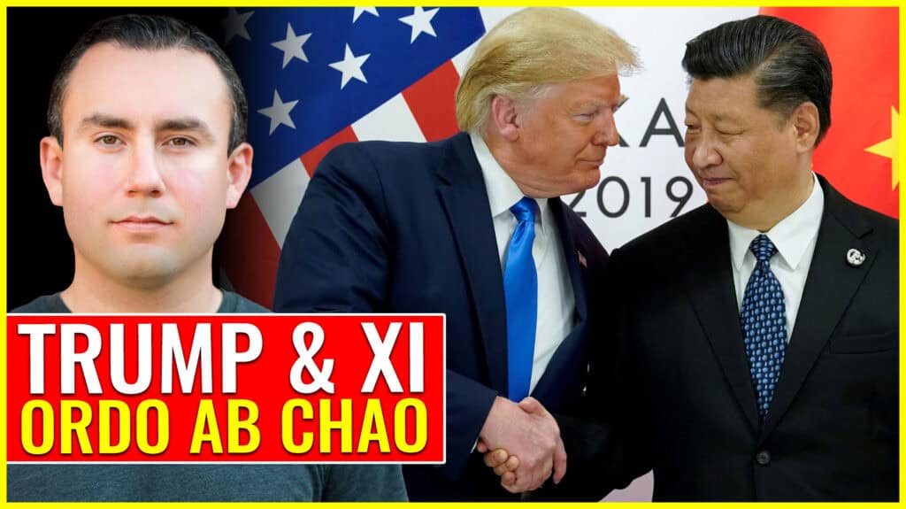 Trump and Xi ORDO AB CHAO