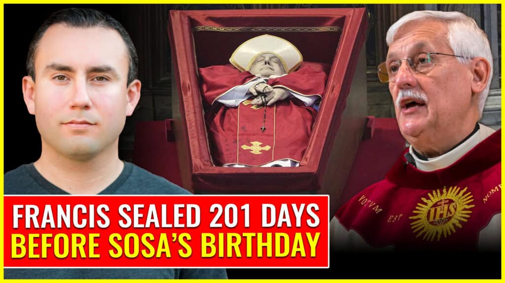 Francis sealed 201 days before Sosa’s birthday