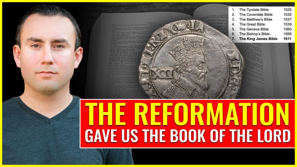 The Reformation gave us the book of the LORD